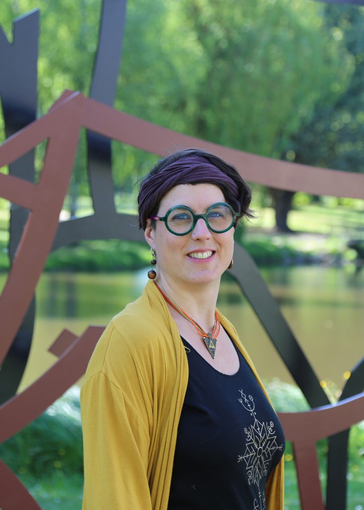 Eleonore Dumas artiste portrait