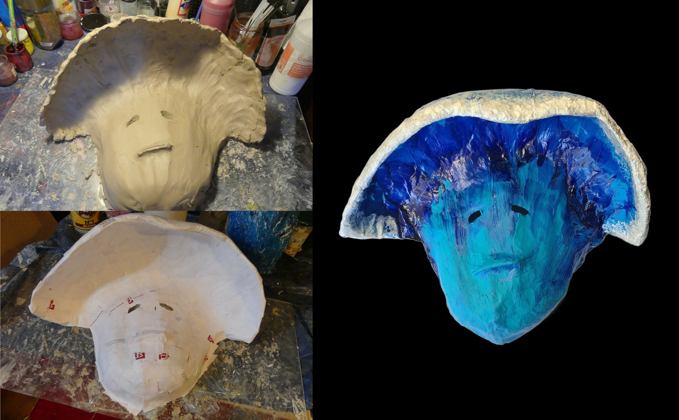 mascothérapie création du masque